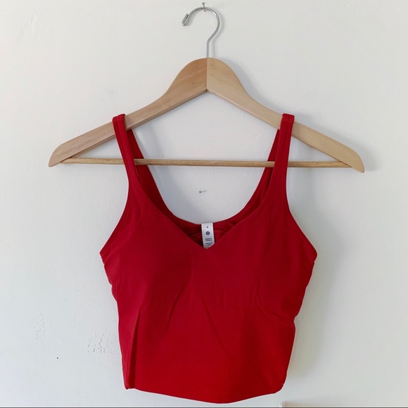 lululemon athletica Tops - lululemon Lunar New Year Align Tank Top Dark Red Gold Size 4 New NWT